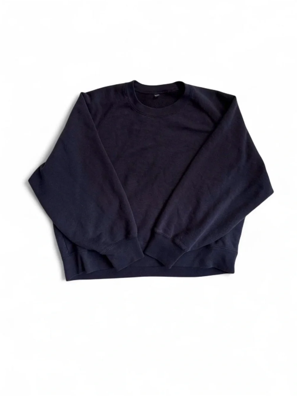 uniqlo navy blue crewneck sweater size XL - Picture 2 of 5